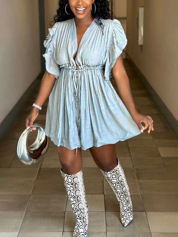 Boho Cotton Mini Dresses