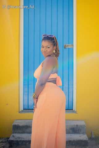 Straps V-Neck Cut Out Jumpsuits