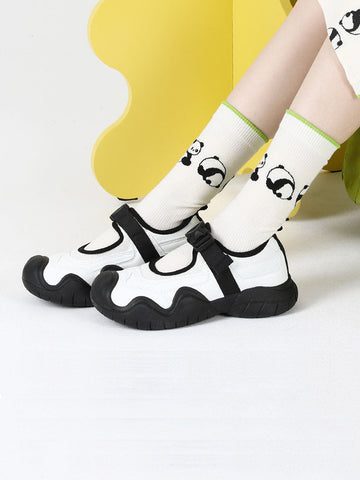 Cartoon Panda Pattern Cotton Socks