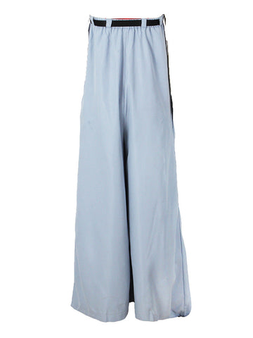 Strapless Loose Jumpsuits With Belt