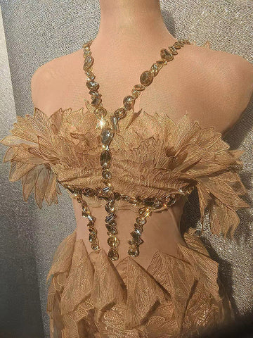 Fairy Mesh Rhinestone Dresses