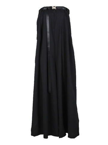 Strapless Loose Jumpsuits With Belt