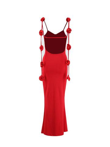 Rose Strap Gown Dresses