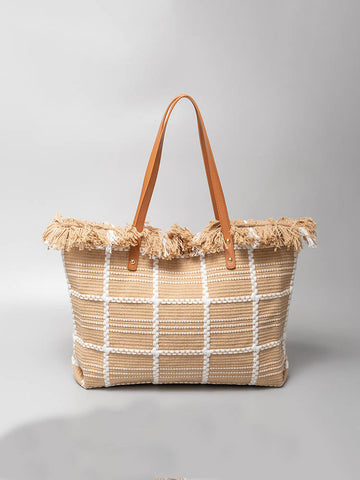 Canvas Tote Shoulder Bag