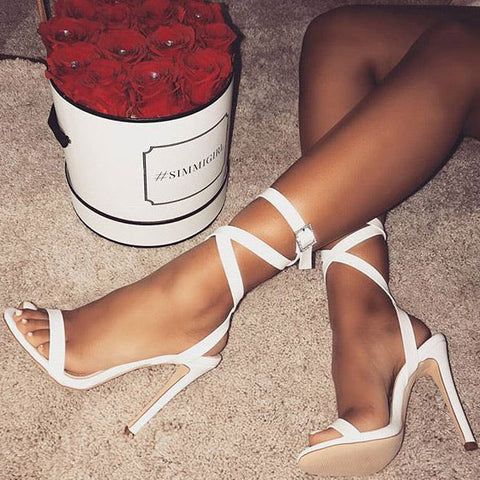 Sexy Platform Crisscross Gladiator Sandals