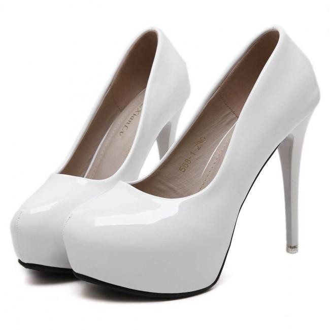Women's Round Toe Stiletto Prom Heels