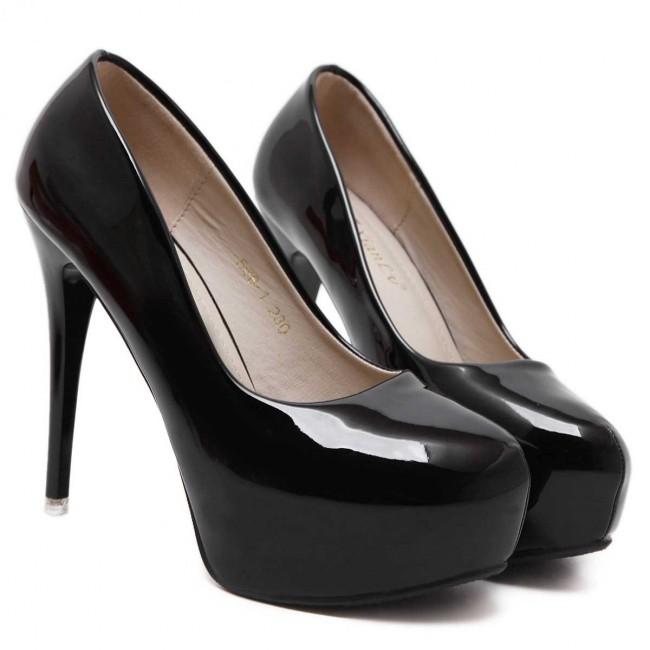 Women's Round Toe Stiletto Prom Heels