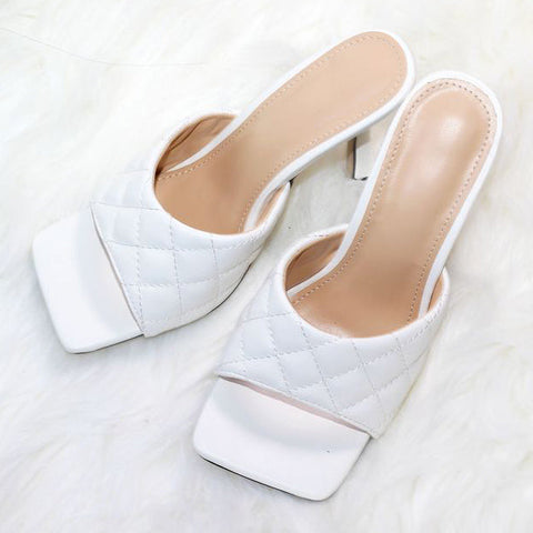 Women's Faux Leather Open-toe Sandals