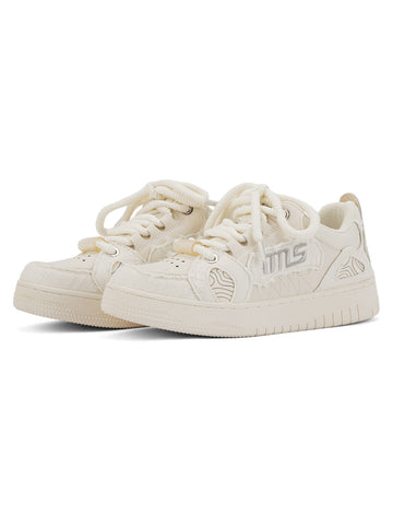 Embroidered Letter Shoes