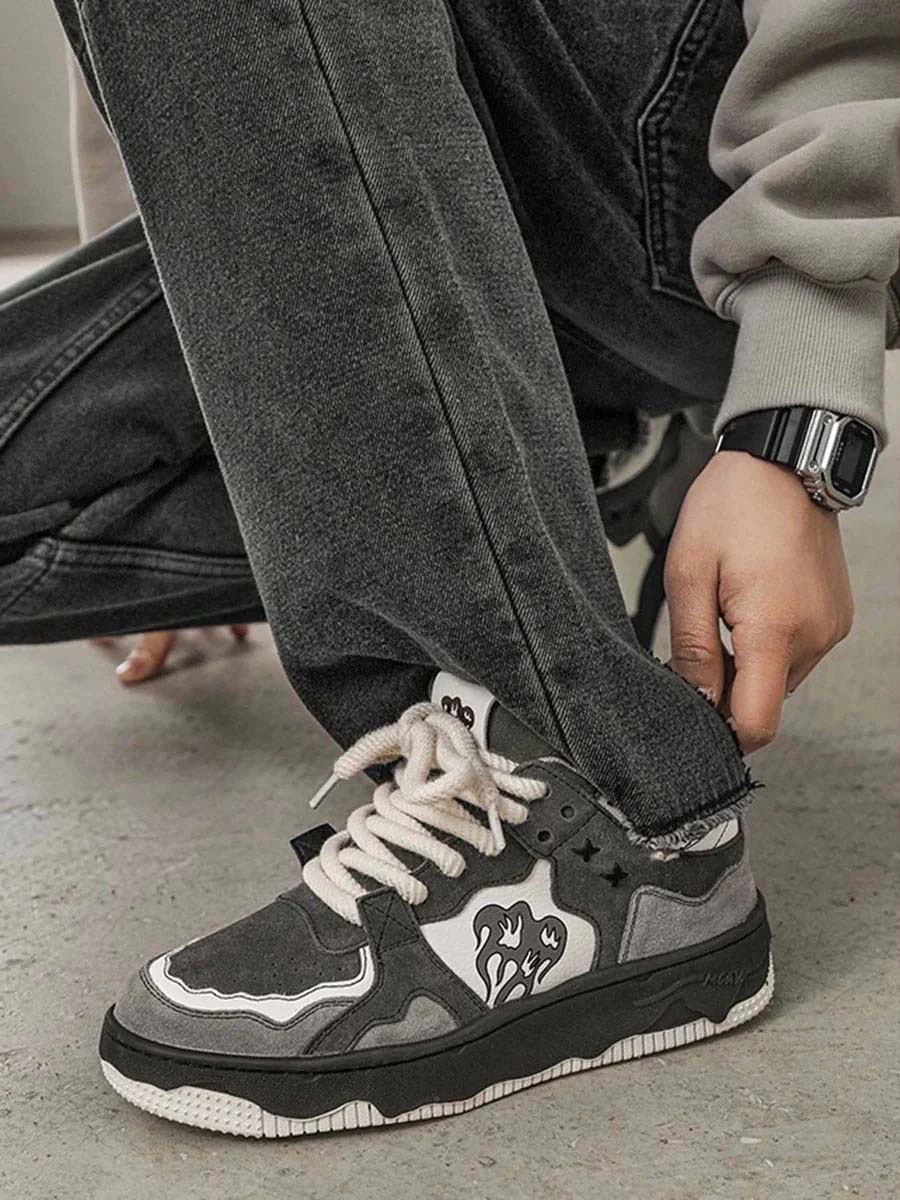 Monochrome Shadowwave Heavy-Duty Street Sneakers