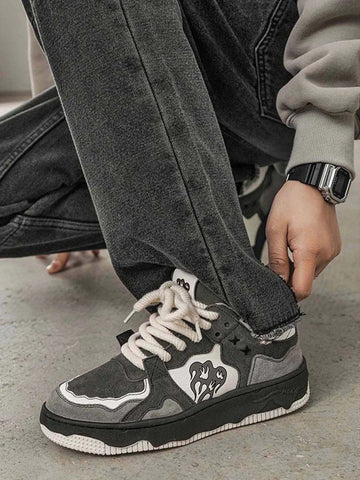 Monochrome Shadowwave Heavy-Duty Street Sneakers