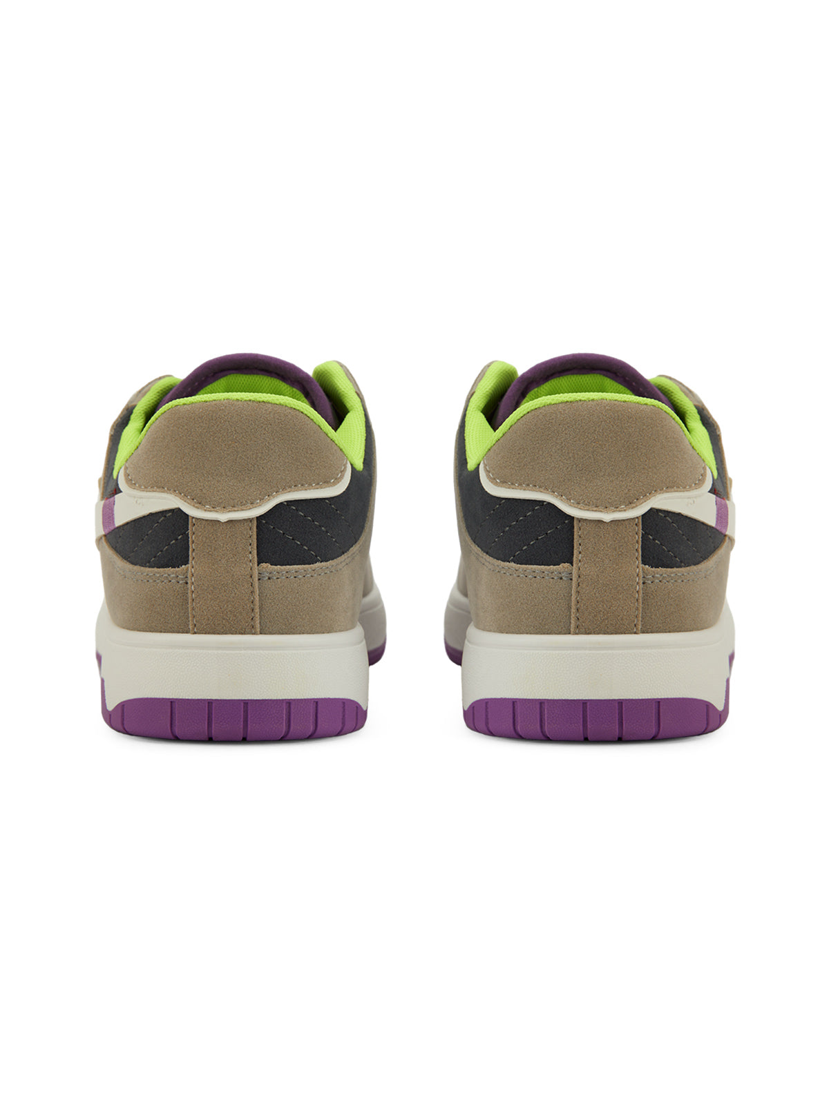 Retro Color-Blocked Casual Shoes