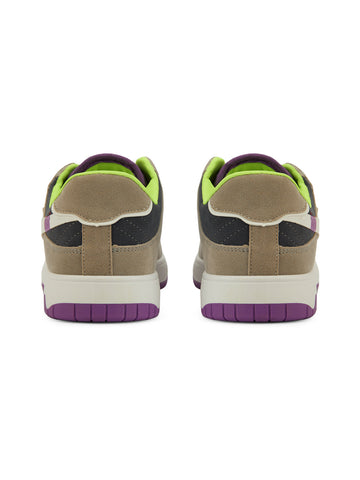 Retro Color-Blocked Casual Shoes