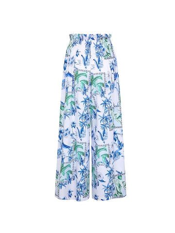 Tropical Print Two-Piece Bikini Set