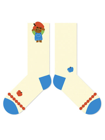 Cute Cartoon Bear Cotton Socks