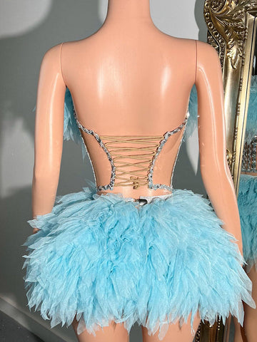 Gorgeous Rhinestone Tulle Party Dresses