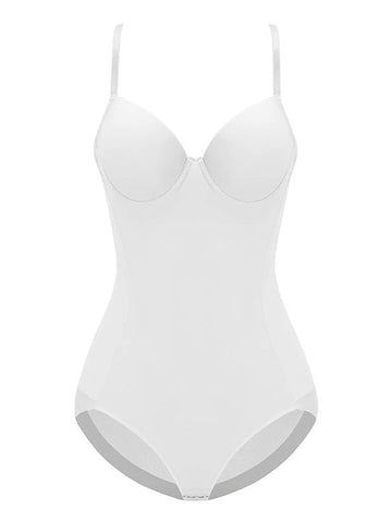 Spaghetti Strap Bodysuit Feather Skirt Set