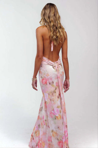 Camoni Polka Dot Diary Maxi Dress