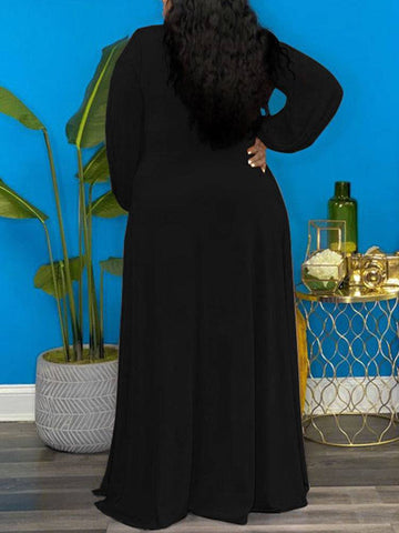 Side Split Drawstring Front Dresses