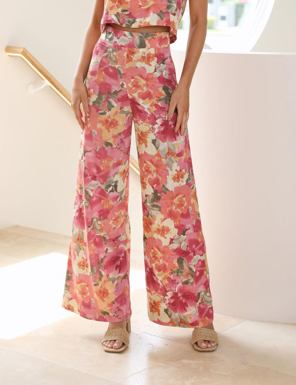 Tillie Wide Leg Pants â€?Alannah Print