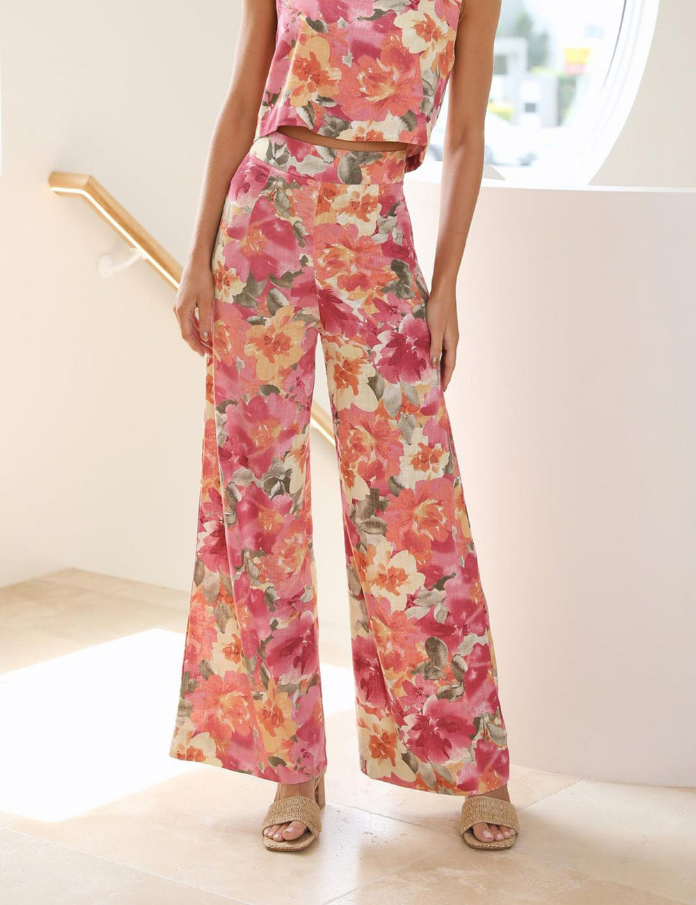 Tillie Wide Leg Pants â€?Alannah Print